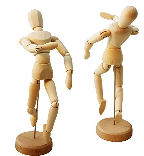 Hsomid CCH0269 Flexible Moveable Wooden Artists 12 Inches cover
