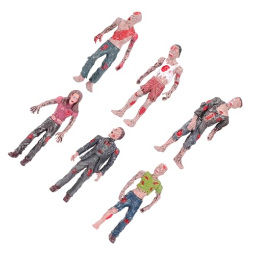 ERINGOGO Muñeca Zombie Mini Articulada de Plástico Resistente para Halloween Figura de Terror Realista para Fiesta y Broma Juguete de Miniatura Walking Dead ERINGOGO Muñeca Zombie Mini Articulada de Plástico Resistente para Halloween Figura de Terror Realista para Fiesta y Broma Juguete de Miniatura Walking Dead