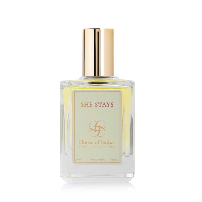 House of Sinhas SHE STAYS I Perfume for Women | Long Lasting Floral Ambar Luxury Perfume | Premium Parfum for Women | High... - Review, Price and Buying Guide