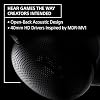 Sony INZONE H6 Air Auriculares Gamer Alámbricos Open-Back con Micrófono, Negro | Ultraligeros para Comodidad Todo el Día, para PC/PS5/Móvil, Micrófono de Alta Fidelidad Desmontable, Audiófilo, Caja de Audio USB‑C 6