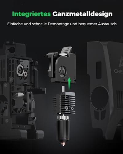 Kit bloc chauffant céramique Creality K2 avec buse interchangeable pour impression 3D haute température