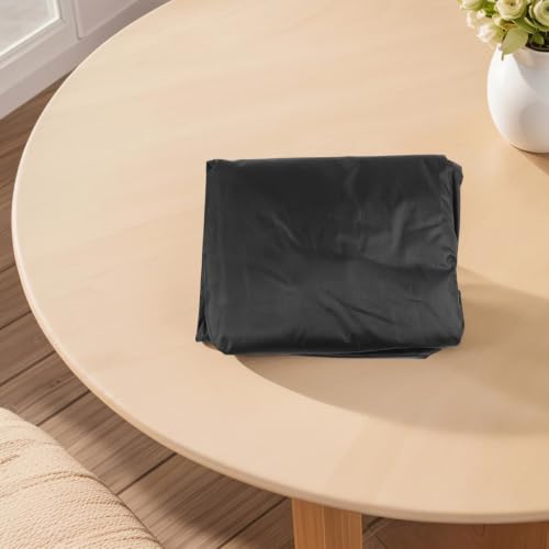 Funda para aspiradora vertical impermeable en tejido Oxford 210D negro con bolsillo 4