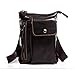 Produktbild LXIANGP Männer Leder diagonal Schultertasche Männer Multifunktions-Verschleiß Gürtel Handy-Taschen Kleine Tasche kann Gürtel Handytasche Tragen