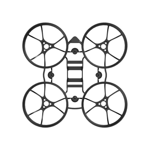 ScYWdLi Meteor65 Air65 Brushless Frame 65MM Compatible with Air65 Meteor65 1S Brushless FPV Drone Quadcopter(Black)