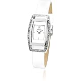 PIERRE LANNIER Pierre Lannier - Reloj analógico de Cuarzo para Mujer con Correa de Piel, Color Blanco