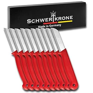 Schwertkrone 10er Set Gemüsemesser Bandstahl