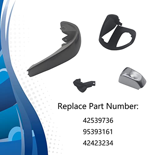 Zdatopts Automatic Transmission Shifter Knob Kit Compatible With Che-Vy Sonic 2012-2016 Trax 2015-2016 Replaces 42539736 95393161 42423234 #TOP2