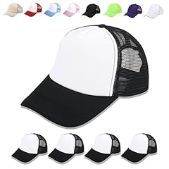 5pcs Black and White Hat