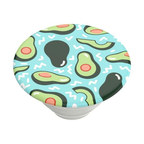Image of PopSockets Adhesive Phone Grip, Holder- Avocado Party Blue