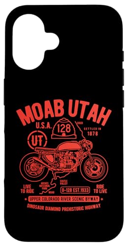 Moab Utah Route U-128 �R�����h�� ���g���o�C�N�f�U�C�� �X�}�z�P�[�X iPhone 16 �p