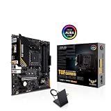 ASUS TUF GAMING A520M-PLUS WIFI Carte mère gaming AMD A520 Ryzen AM4 micro ATX (M.2, 802.11ac Wi-Fi, DisplayPort, HDMI, D-Sub, USB 3.2 Gen 1, SATA 6 Gbps, connecteurs RGB) - 8