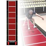 Tapete de entrenamiento de salto largo, superficie alfombrada duradera para estadios y gimnasios al aire libre