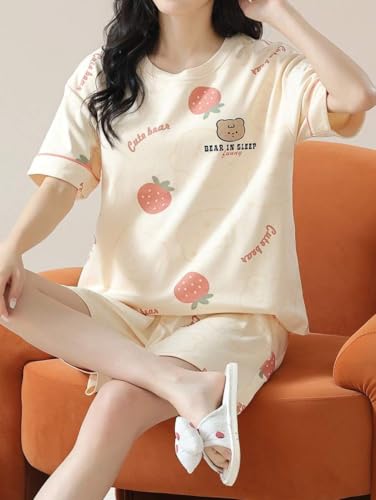 Image of Louis Luxe Women's Cotton Blend Pajama Set