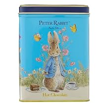 Peter Rabbit Hot Chocolate 8.8oz Tin Drinking Chocolate with Beatrix Potter Design