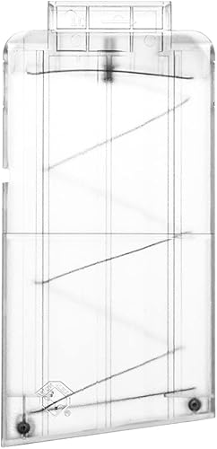 WORKER 10 dardos largos Stefan Magazine clip de recarga rápida para juguete Nerf Modify (transparente)