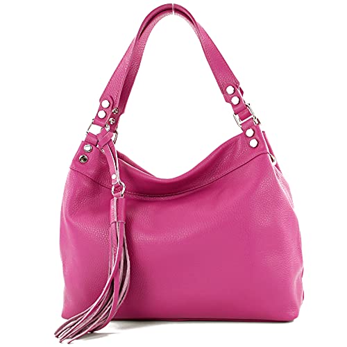 Sac bandoulière en cuir véritable italien T201 sac à main femme
