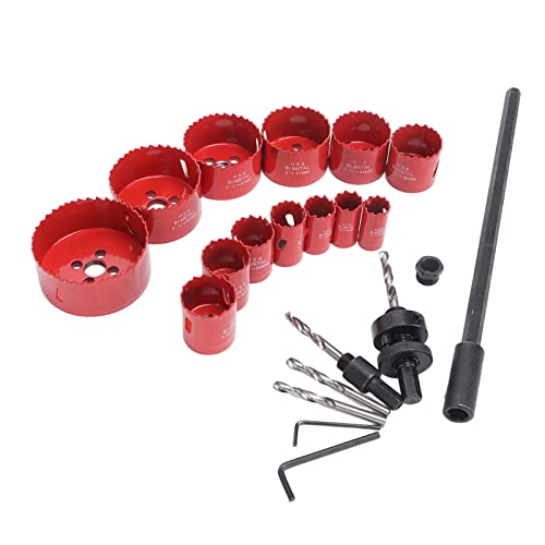 Kit profesional de brocas trépanos HSS 21 piezas miniatura 7