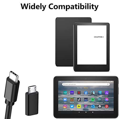 image for Generic Replacement USB-C Charging Cord, KQWOMA 2Pack USB Charger Cabl