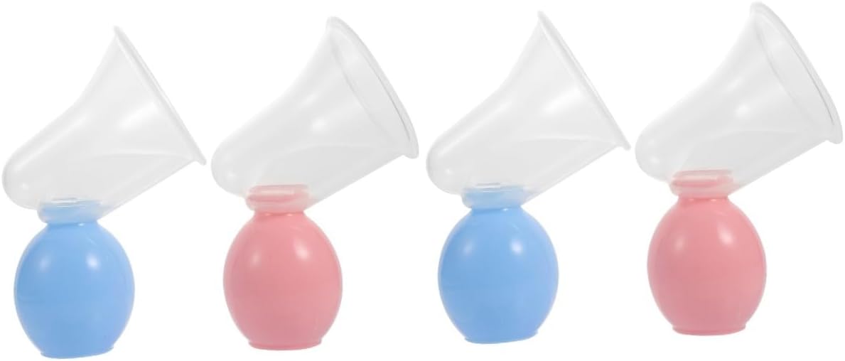 Toddmomy 4sets for Convenient Breastfeeding Portable Design for Moms Easy to Use Handheld Lactation Tool