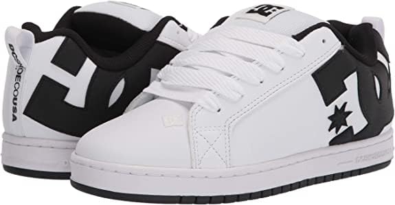 Image of DC Men's Court Graffik Casual Low Top Skate Shoe Sneaker