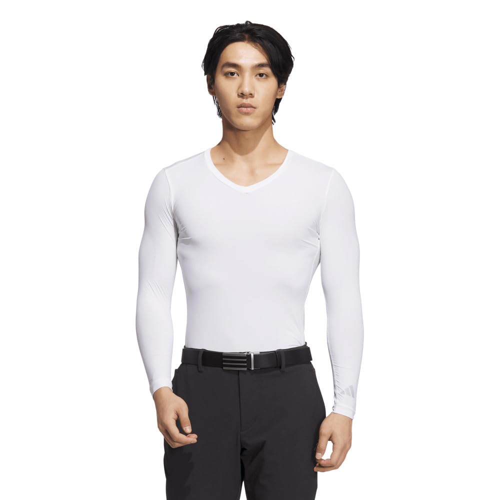 adidas メッシュゲームシャツ　赤/白 Vネック Amazon | [アディダスゴルフ] ゴルフ バックメッシュ Vネック