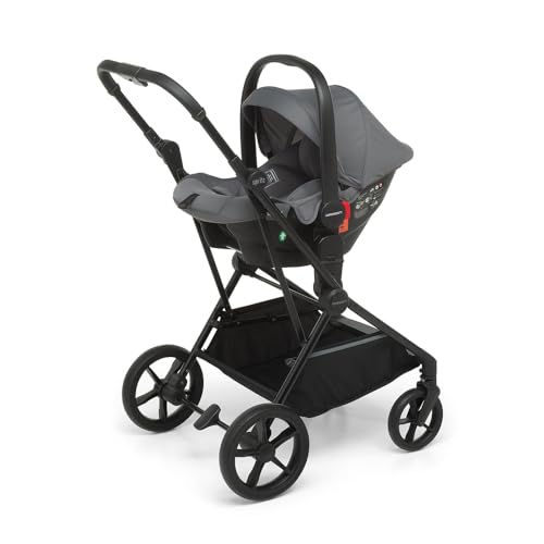 Foppapedretti Spritz I-Size, Sistema Modulare Combinato Per Bambini, Navicella Passeggino E Seggiolino Auto I-Size, Titanium - 5