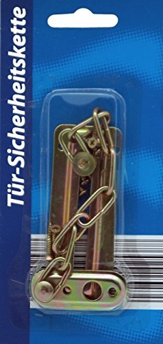 Preisvergleich Produktbild Global Türsicherungskette Sicherungskette Türkette (3 Stück Türsicherungskette)