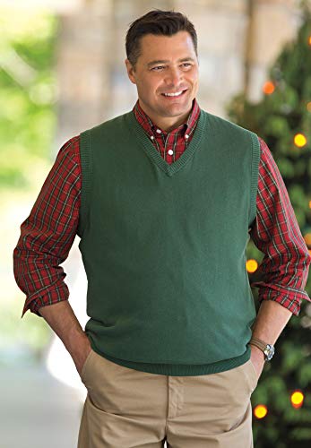 KingSize Men's Big & Tall Lightweight V-Neck Sweater Vest3