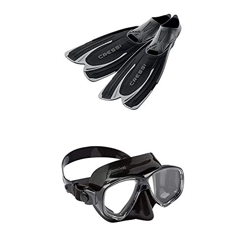 Palmes Agua et Masque Marea Cressi pour Snorkeling et Plongée Adulte