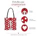 Imagen de IllustrArte Bolso Tote Flamenco Mujer 43x43 cm