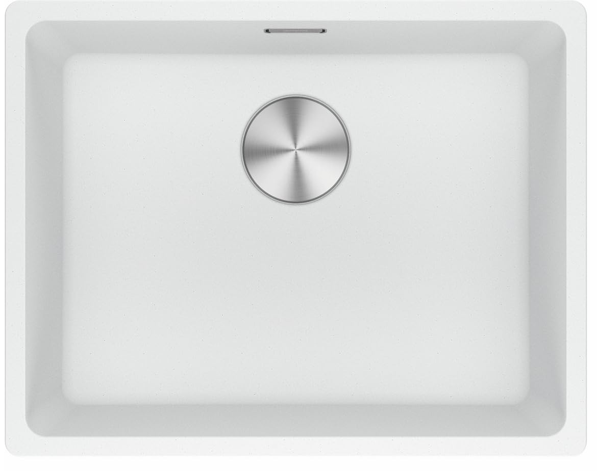 Franke Maris MRG 110-52 Fragranite white polar undermount sink