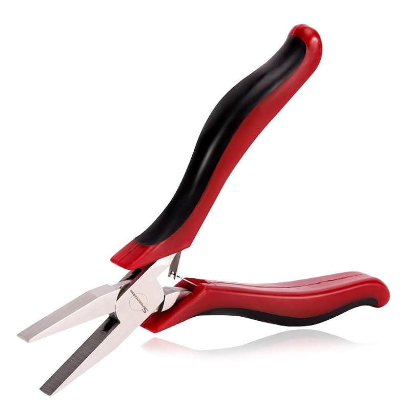 Alicate de Bico Chato SPEEDWOX com Mandíbulas Lisas, Aço Cromo-Vanádio, 12,3 cm, SMFN4.5-41