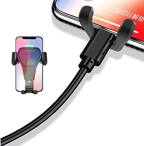 Miniatura 7 de Soporte de coche montado en vehículo, soporte de montaje de ventilación de aire para iPhone 16 15 Plus, iPhone 16 15 14 13 12 11 Pro Max X XS XR XS