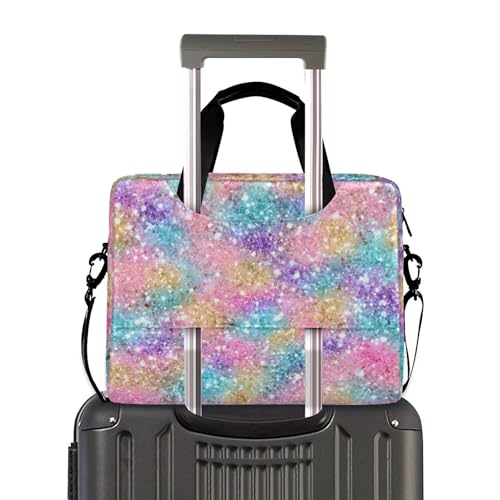 Maletín para portátil con lentejuelas coloridas 13-15.6 pulg miniatura 3