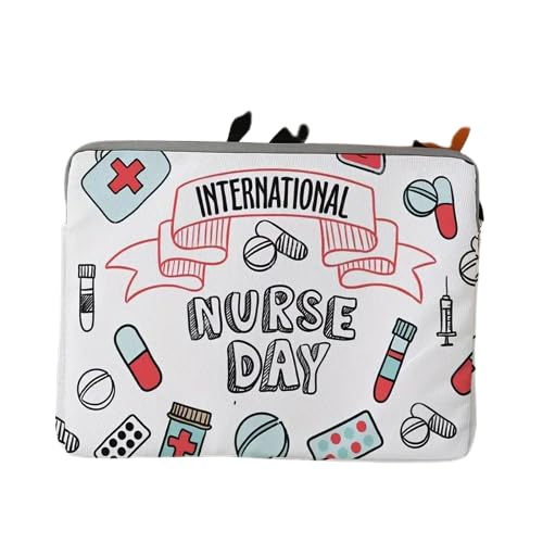 Funda suave para portátil de 15 pulgadas SEDLAV con diseño Nurse Day miniatura 1