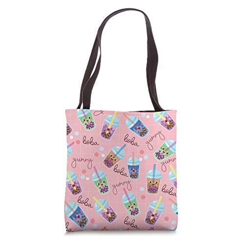 Milk Tea Gift For Boba Lovers Bubble Tea Design Tote Bag WantItAll