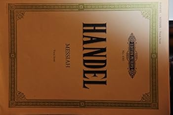 Paperback Handel Messiah Vocal Score - Edition Peters No. 4501 Book
