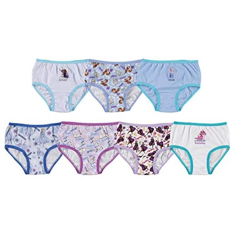 Disney Girls' Frozen Cotton Panty Multipacks Cover