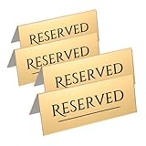 Panneaux de table pour mariage – parfaits pour les mariages, cafés, boîtes de nuit, fêtes, restaurants, bars, etc. panneaux de chaise réservée très répandus