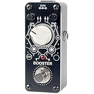 Booster guitar effect pedal. 3 Controls by Low, High and Level. Low to adjust the low frequency of under 250Hz up to be 14dB amplified or lost. High to adjust the high frequency of above 1KHz to be 14dB amplified or lost True bypass hardware switchin...