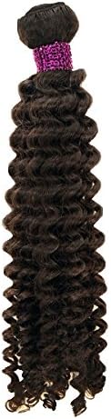 Dazana Hair 100% Virgin Malaysian Natural Human Hair Extensions Tight Curly, 100g, Grade 6A | No Shed / Tangle, Natural Hair Color (Dark Brown / Black) (14)