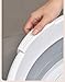 Large Collapsible Washboard Basin for Hand Washing Clothes - Portable Laundry Tub with Scrubber, Durable & Sturdy, Foldable Space-Saver, Ideal for Home, Travel, and Camping (Gray)
