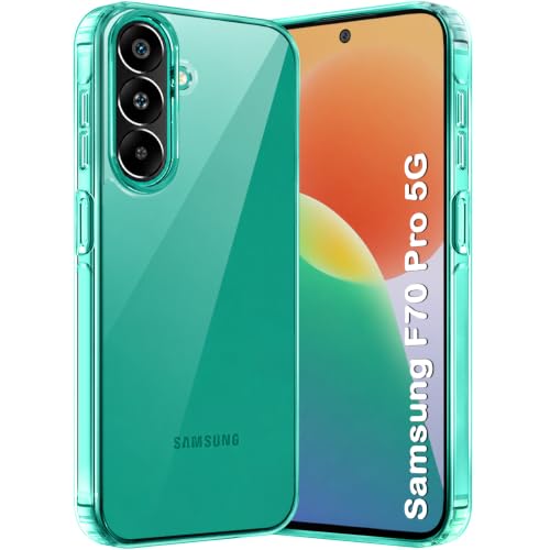 Image of TheGiftKart Ultra-Hybrid Crystal Clear Back Case Cover for Samsung Galaxy F70 Pro 5G | Shockproof Design | Camera Protection Bump | Hard Clear Cover Case for Samsung F70 Pro (PC & TPU, Transparent)