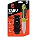 GEAR AID Tanu Dive and Rescue Knife with Quick Release Sheath, 304 Stainless-Steel 3” Blunt Tip Blade, High-Vis Green