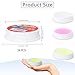 24 PCS Fingertip Moistener, 10 G Three-Colour Envelope Moistener, Finger Moisturizer Non-Slip Finger Moistener for Sorting Paper Grip Paper Bills Document Counting Collating Sorting Task