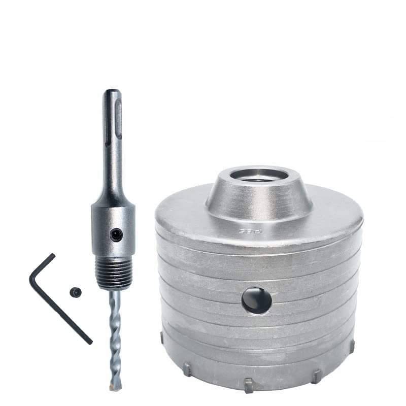 1 zestaw SDS PLUS 85mm betonowa otwornica elektryczna wydrążony rdzeń wiertła Shank 110mm cementowa ściana z kamienia klimatyzator ze stopu