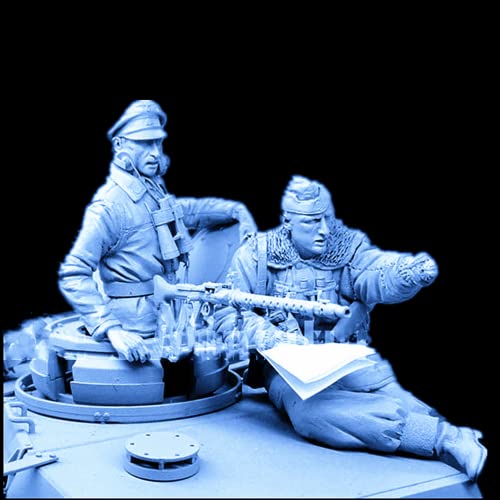 1/16 - Kit di figure in resina, busto di soldato