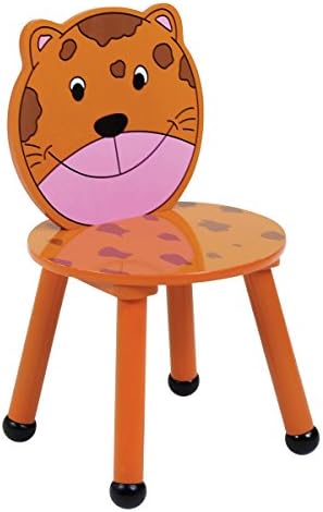 Charles Bentley Wood Safari Table & Chairs 4 Chairs Set Childrens Furniture