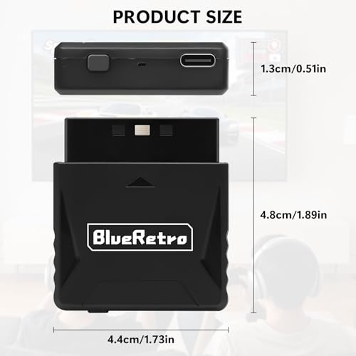 Adaptateur Retro pour manette Switch Pro sur console PS2 et Windows