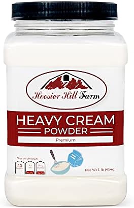 Hoosier Hill Farm Heavy Cream Powder Jar, 1 Pound